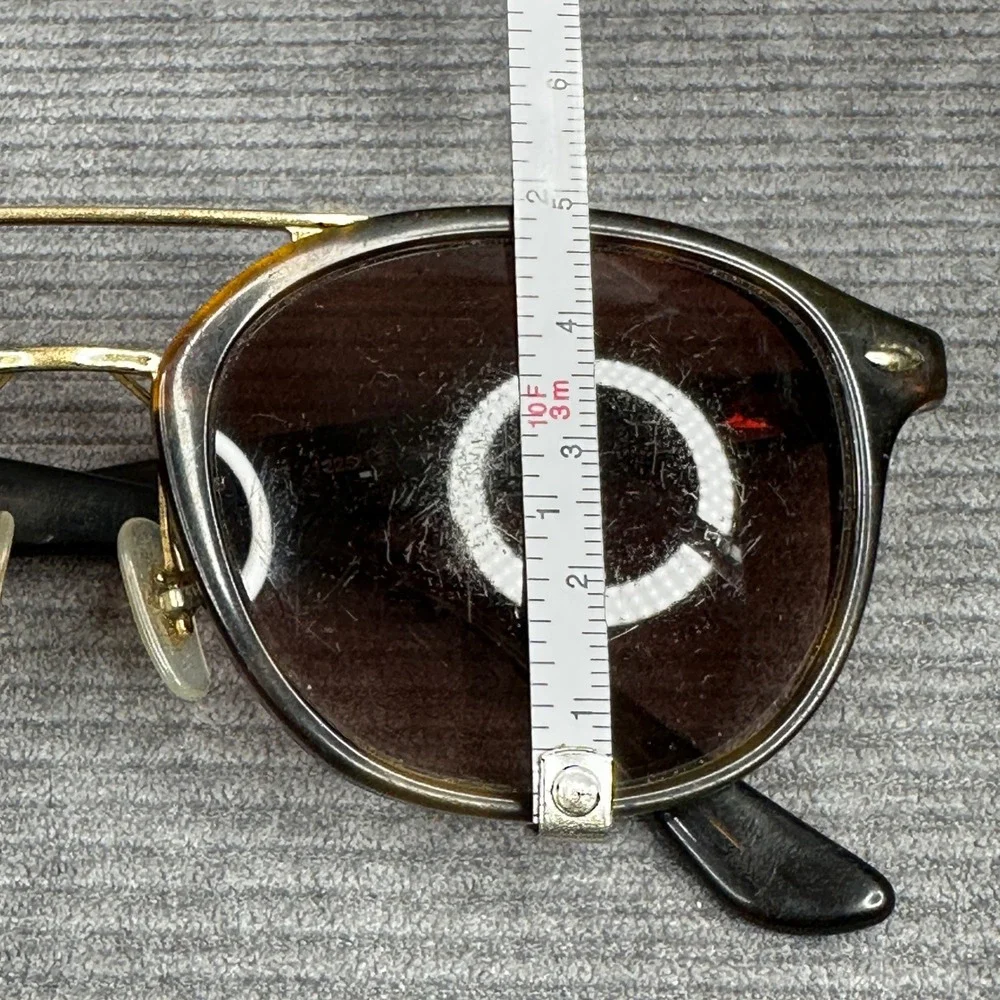 Ray-Ban RB 2183 1225/13 Tortoise Gold Double Bridge Sunglasses 53mm